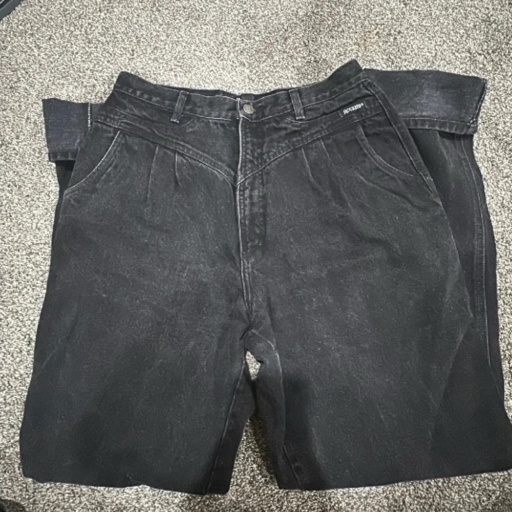 Black bareback Rockies